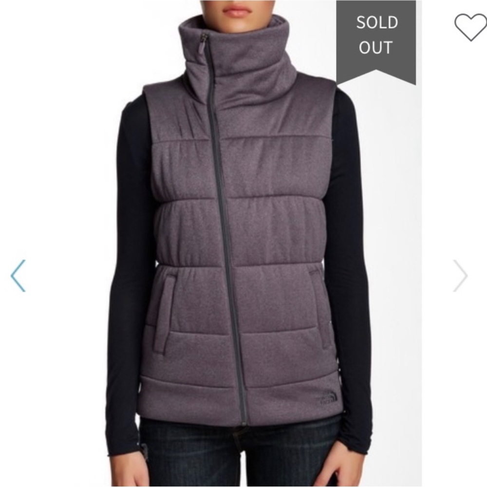 The North Face Darella Vest Greystone Blue Large - F